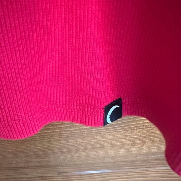 ZYIA Active Red Ribbed Cali Tank - Picture 4 of 5